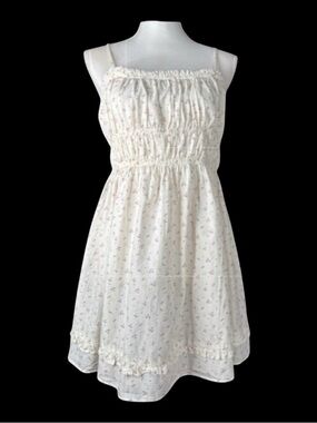 FREE PEOPLE Cherry Print Mini
Dress, Size S.